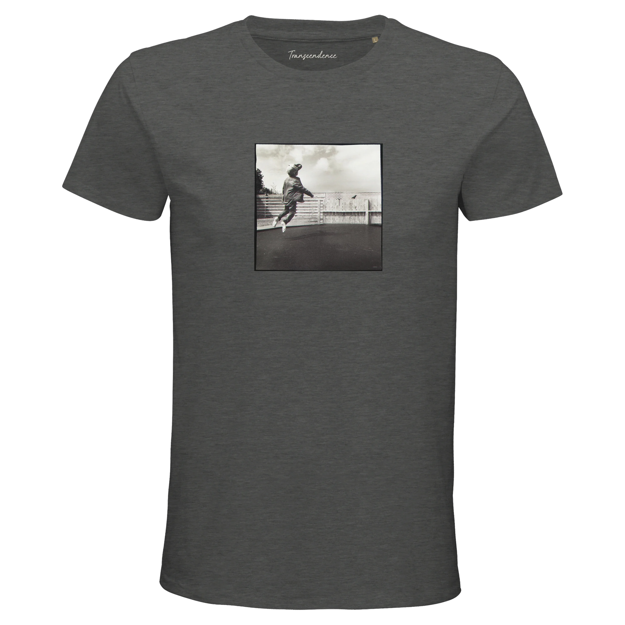 Transcendence - "Ready to Fly" T-shirt Grey Melange 1