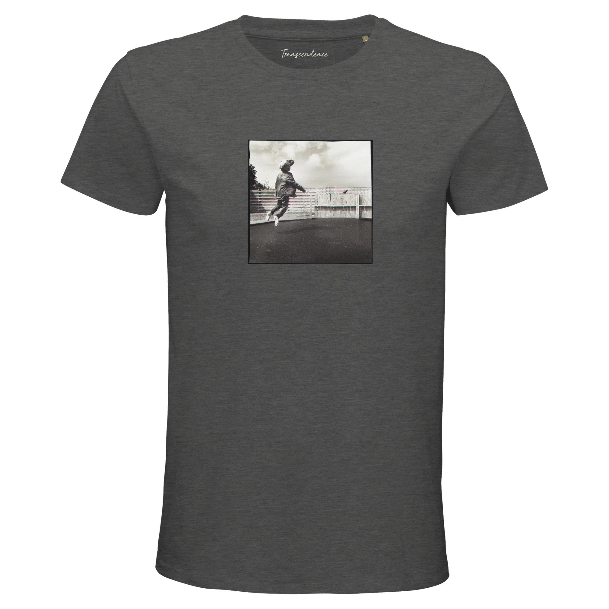 Transcendence - "Ready to Fly" T-shirt Grey Melange 1