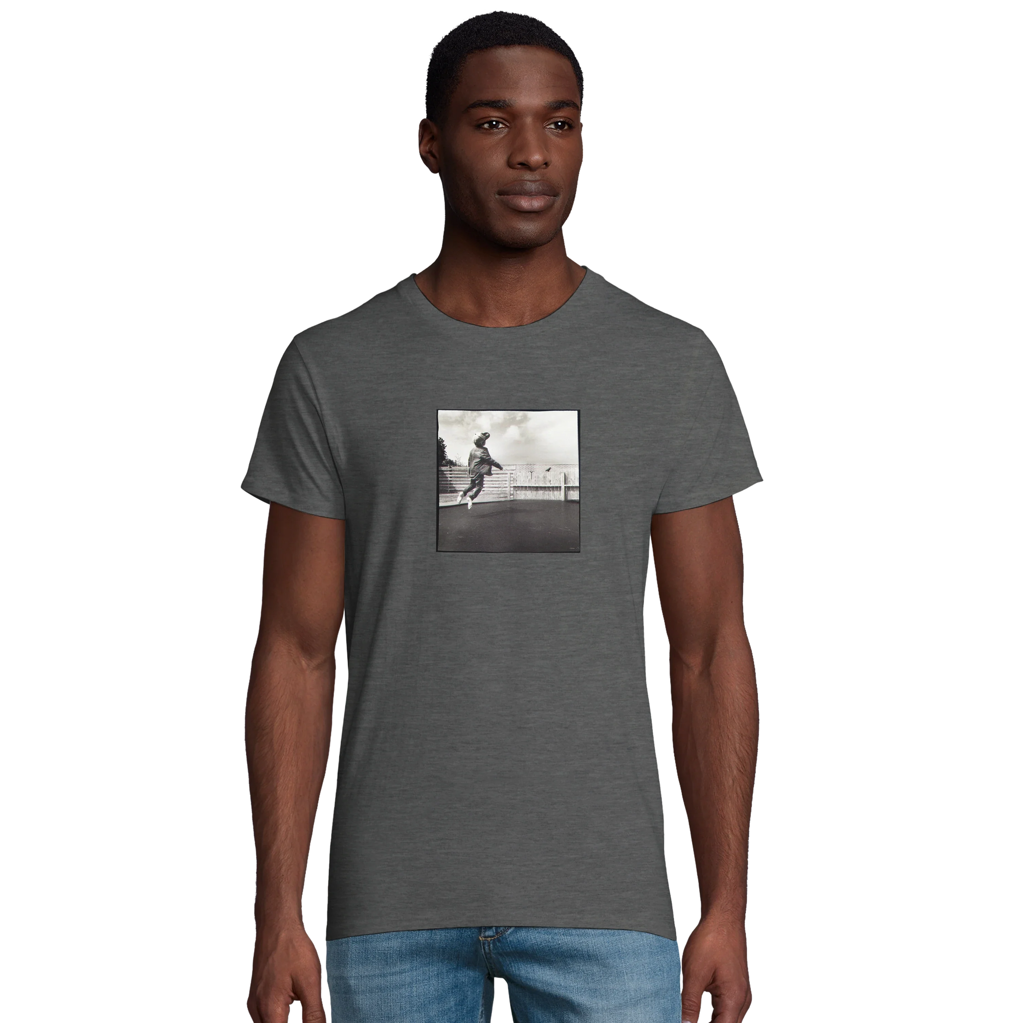 Transcendence - "Ready to Fly" T-shirt Grey Melange 4