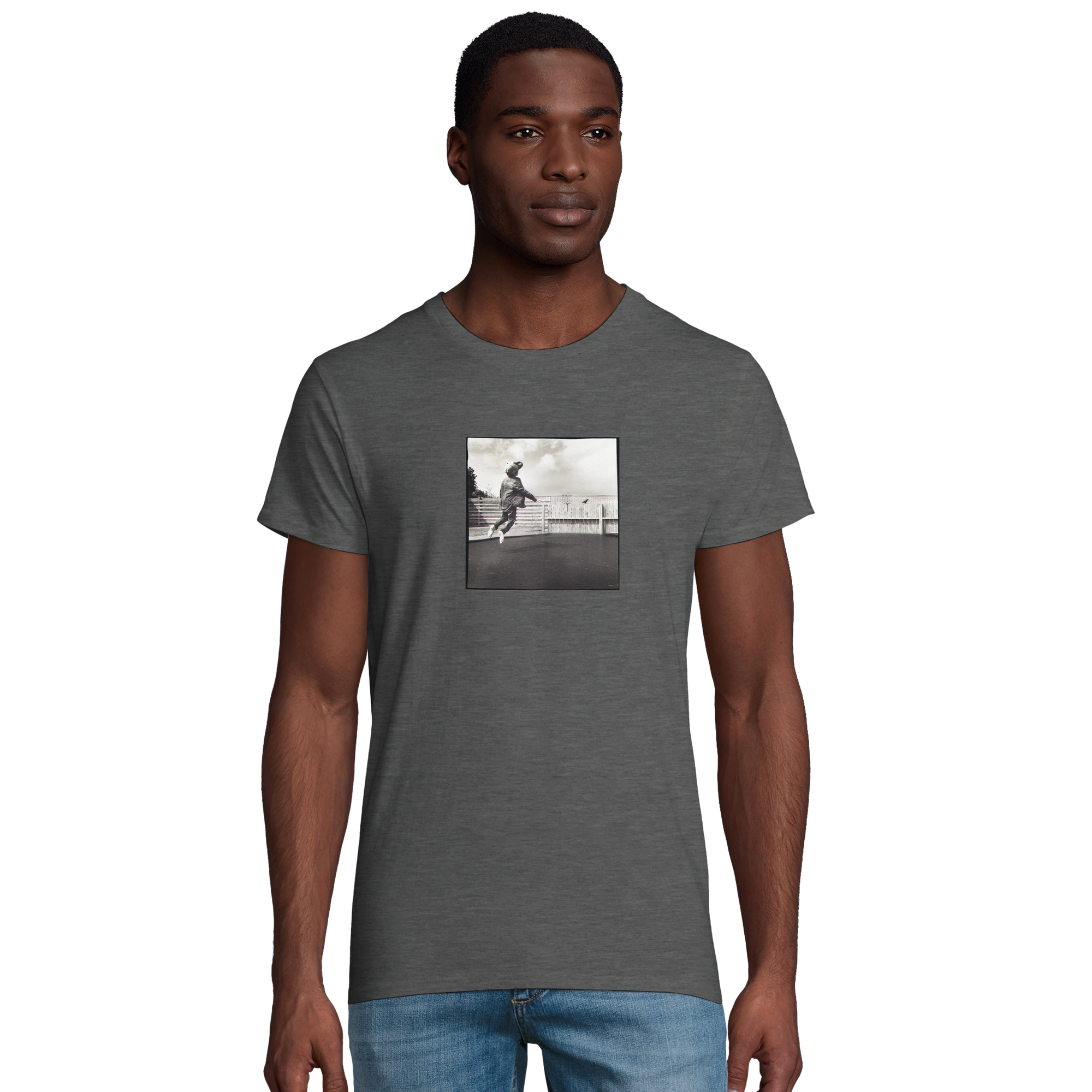 Transcendence - "Ready to Fly" T-shirt Grey Melange 4