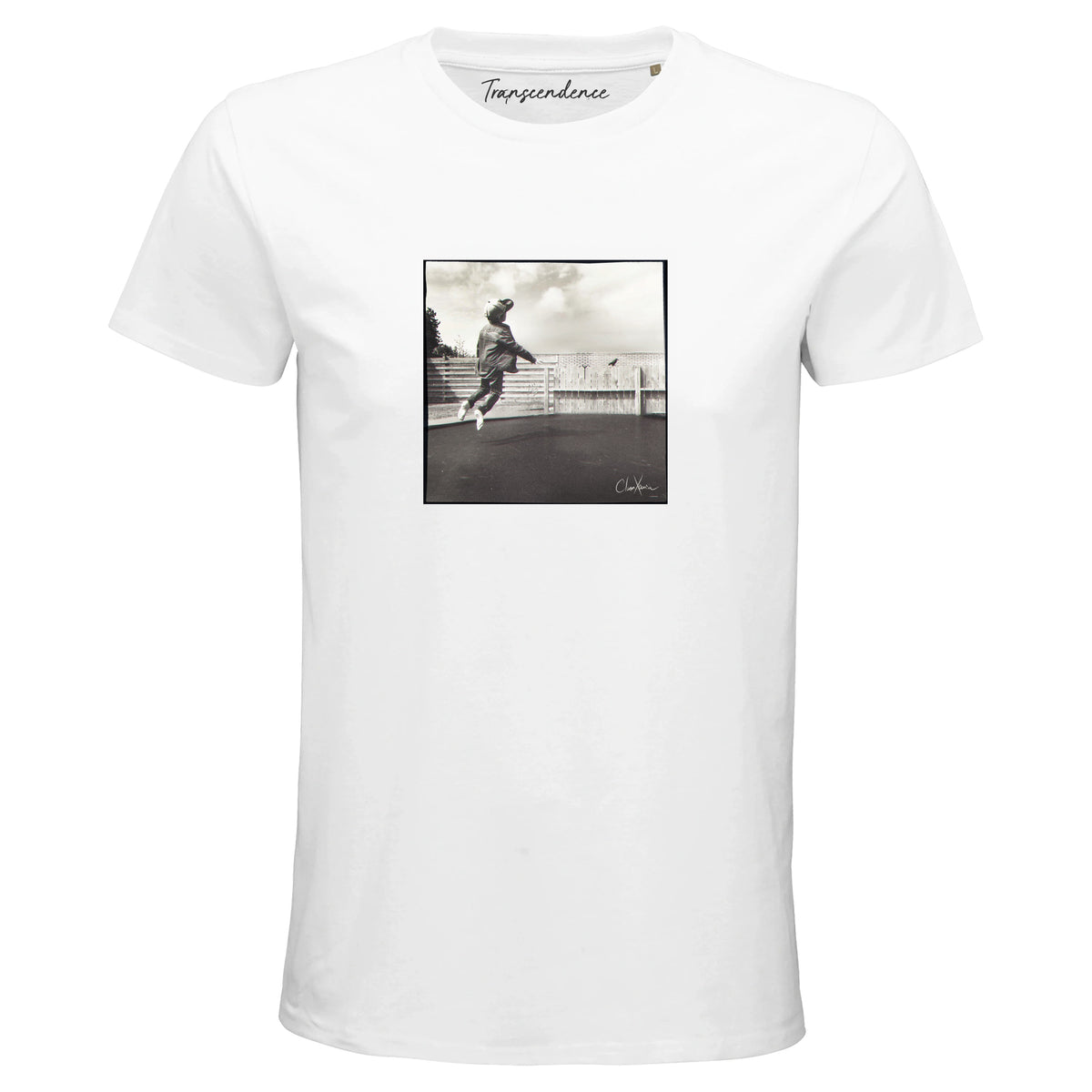 Transcendence - "Ready to Fly" T-shirt White 1