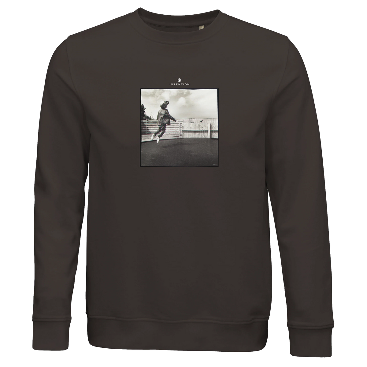 Transcendence - "Ready to Fly" Sweatshirt deep charcoal grey 1