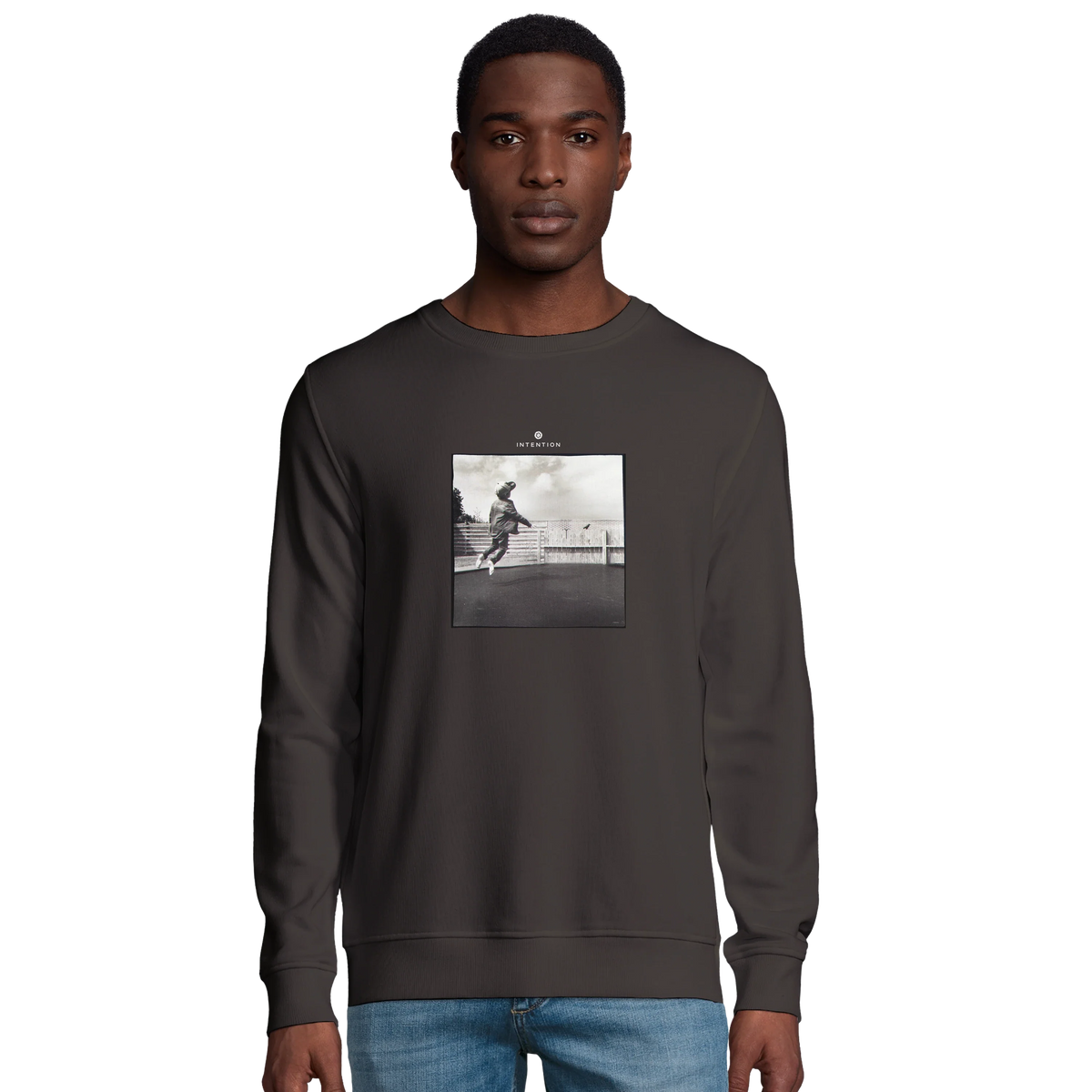 Transcendence - "Ready to Fly" Sweatshirt deep charcoal grey 3