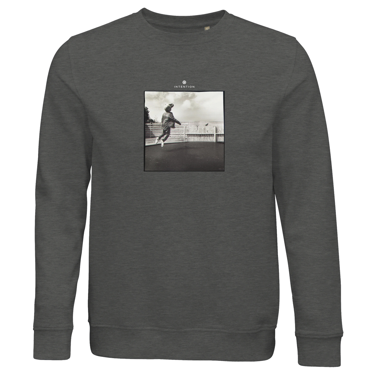 Transcendence - "Ready to Fly" Sweatshirt Grey Melange 1