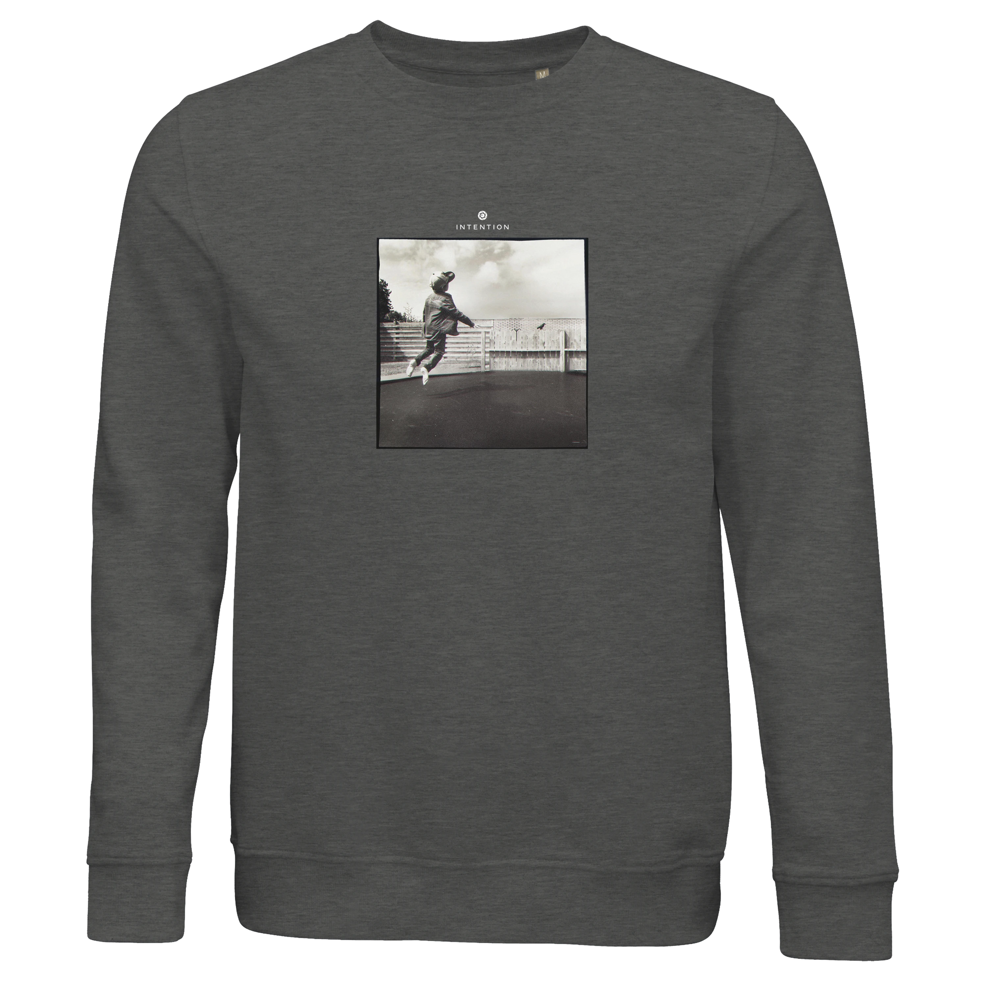 Transcendence - "Ready to Fly" Sweatshirt Grey Melange 1