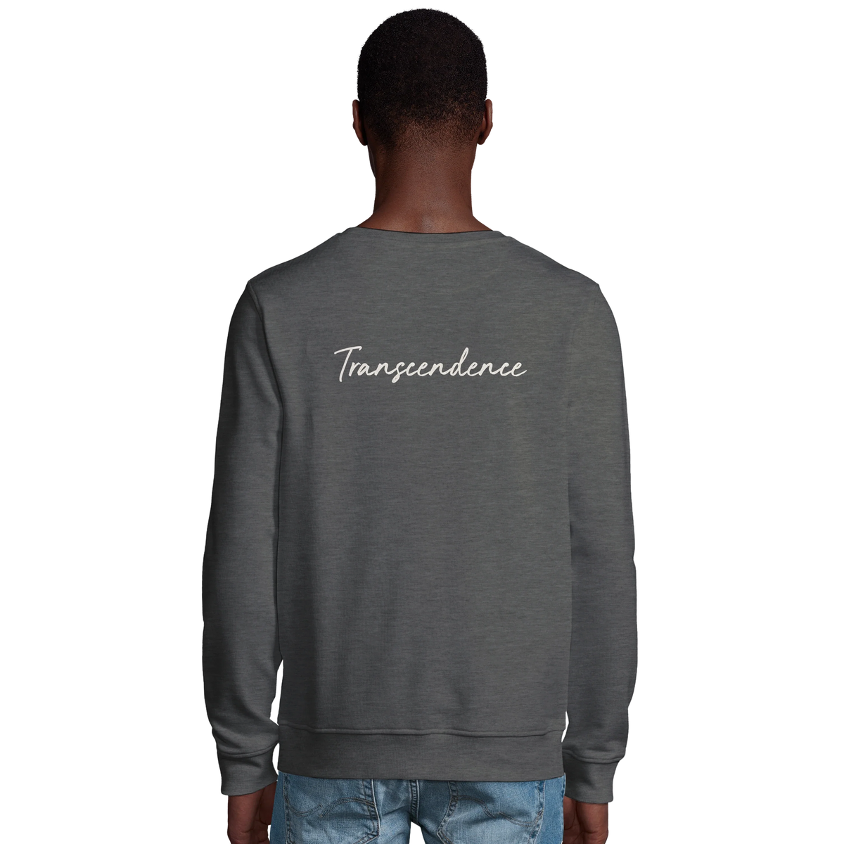 Transcendence - "Ready to Fly" Sweatshirt Grey Melange 4
