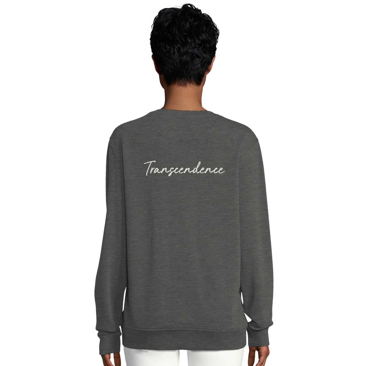 Transcendence - "Ready to Fly" Sweatshirt Grey Melange 6