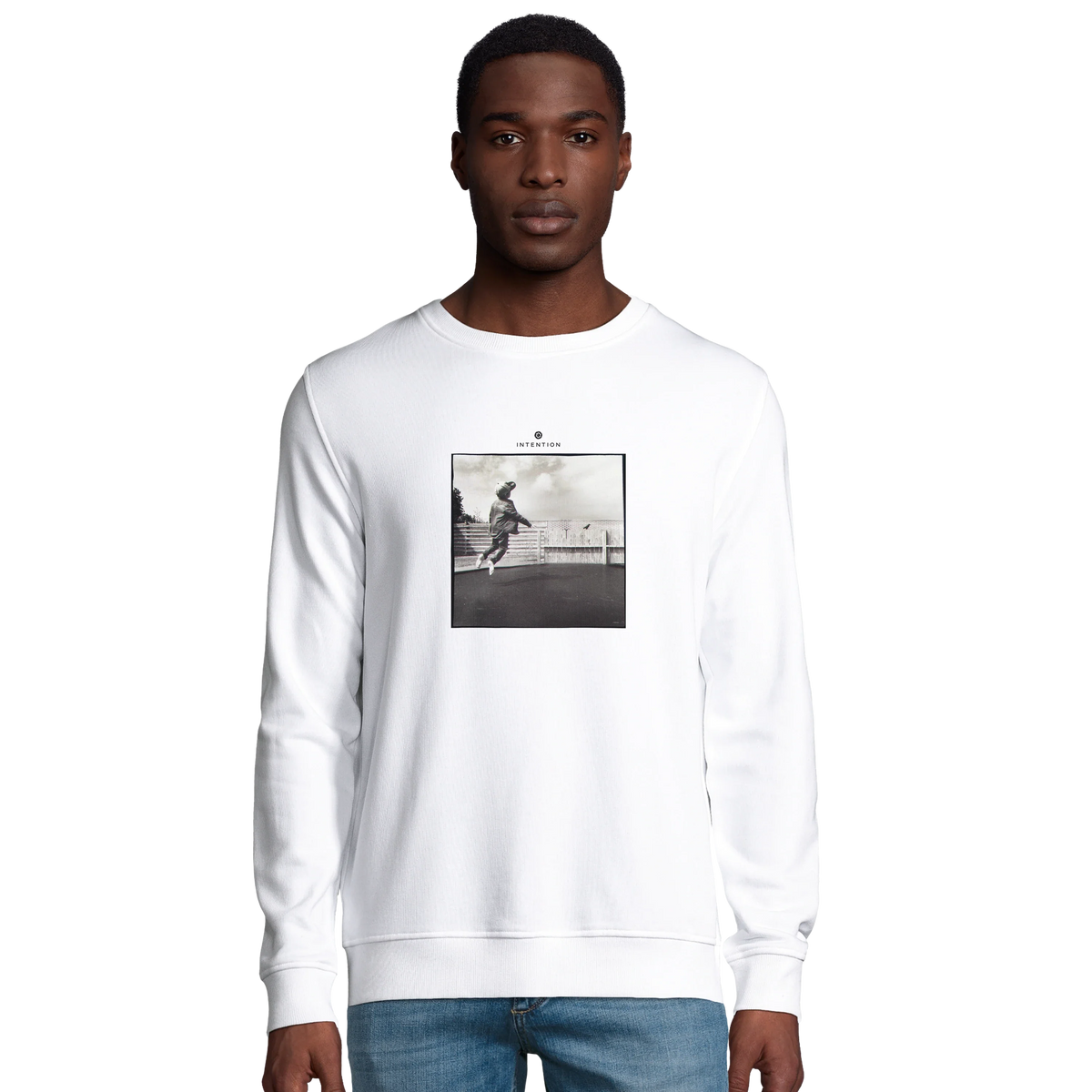 Transcendence - "Ready to Fly" Sweatshirt White 4