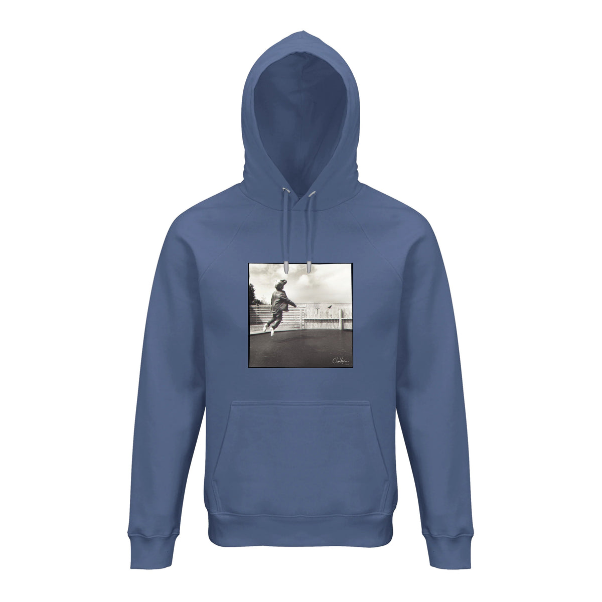 Transcendence - "Ready to Fly" Hoodie Blue 1
