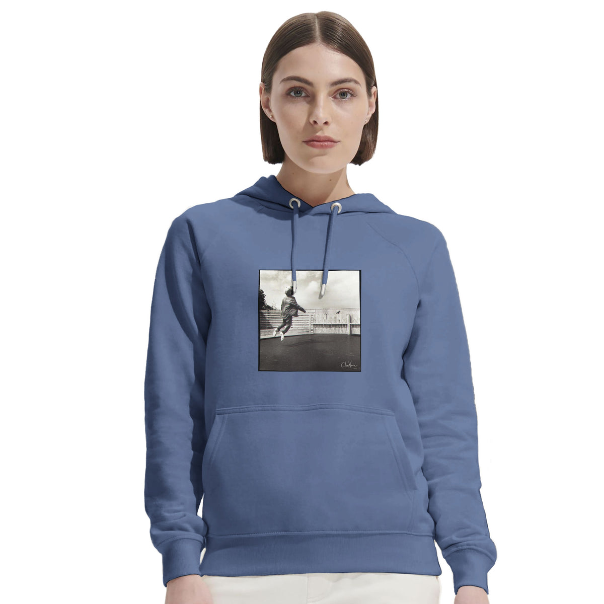 Transcendence - "Ready to Fly" Hoodie Blue 5