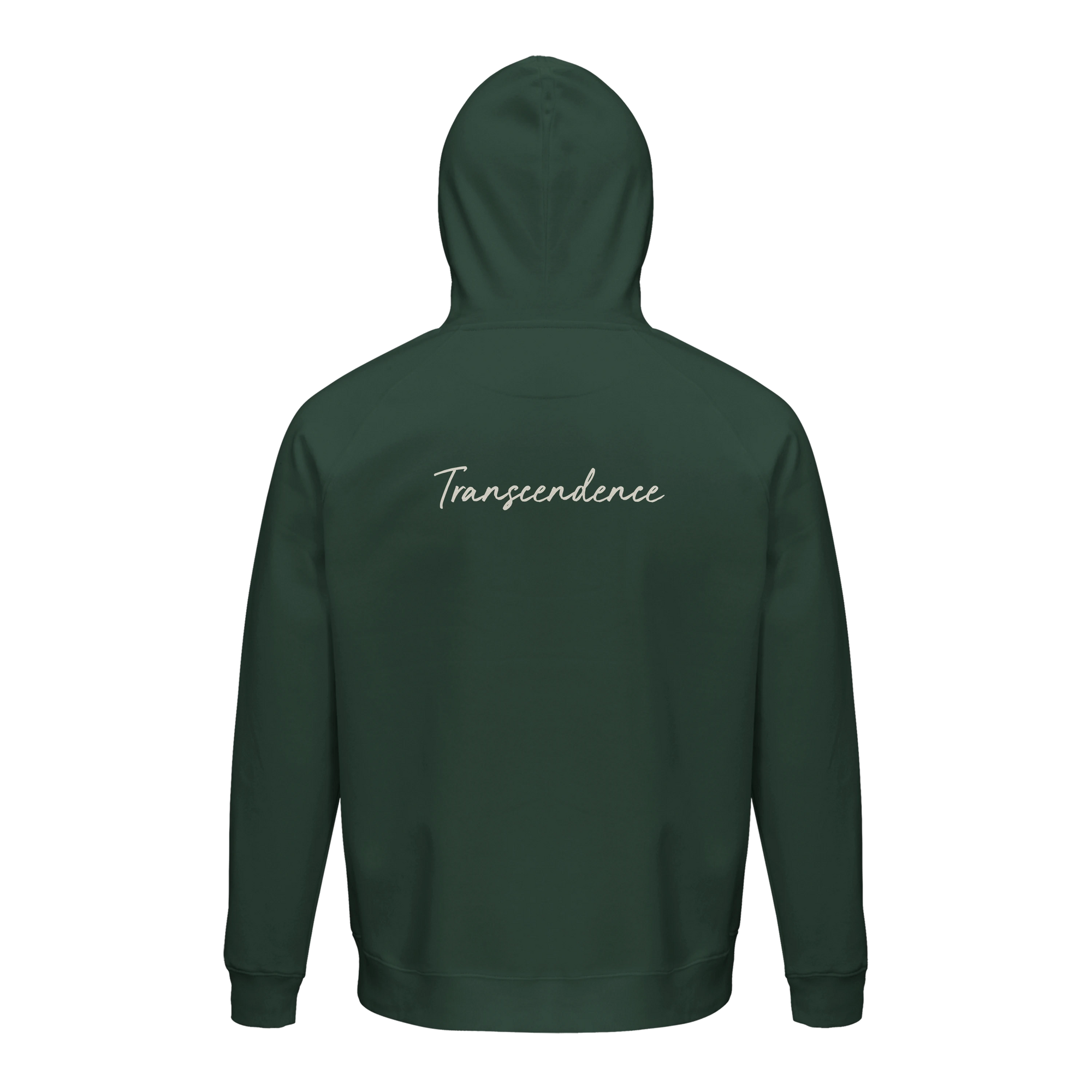 Transcendence - "Ready to Fly" Hoodie Bottle Green 2