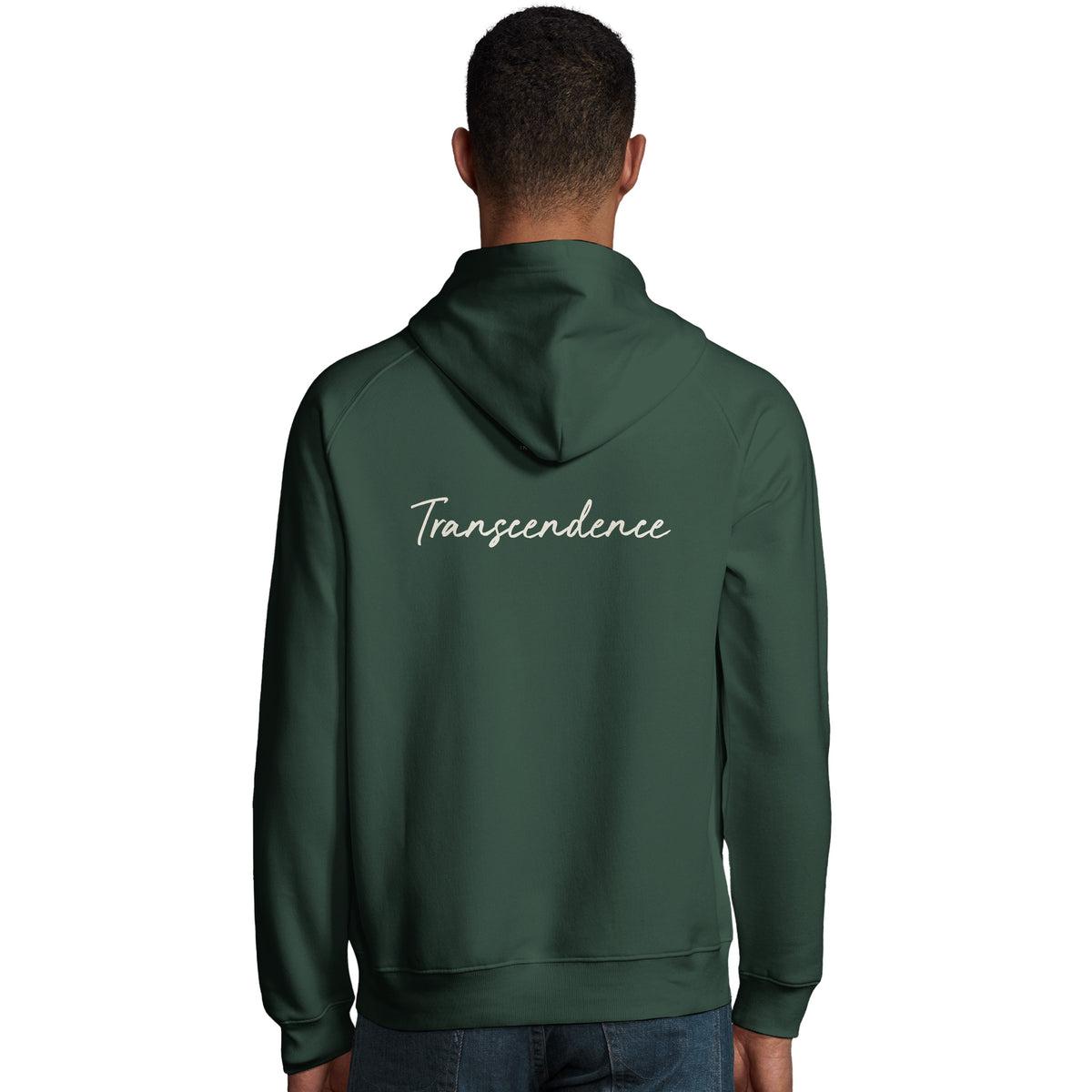 Transcendence - "Ready to Fly" Hoodie Bottle Green 4