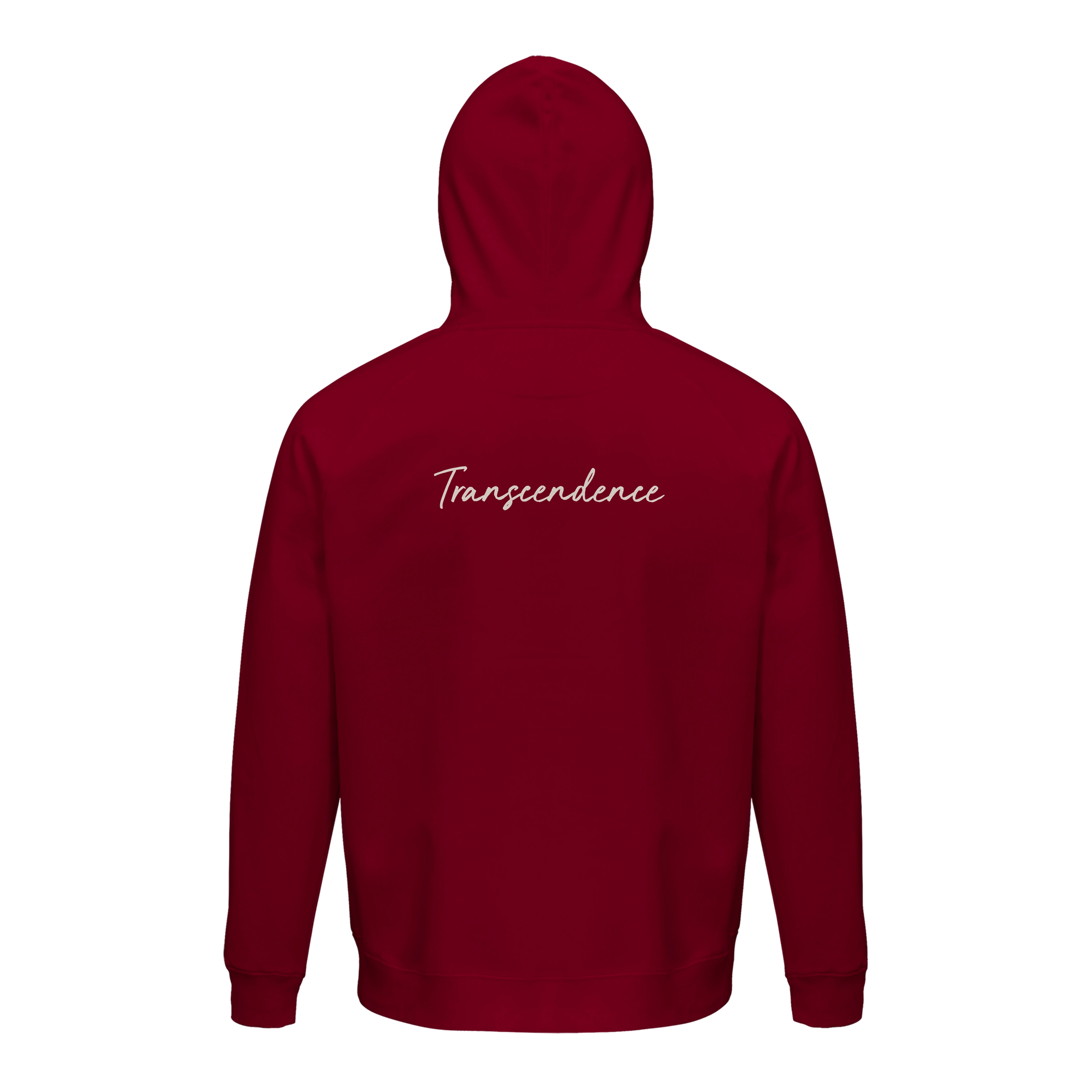 Transcendence - "Ready to Fly" Hoodie Burgundy 2