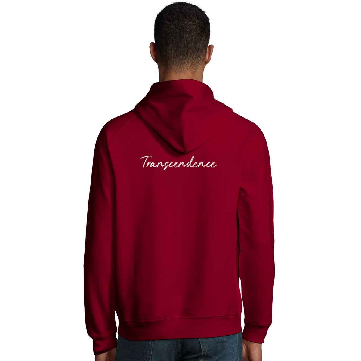 Transcendence - "Ready to Fly" Hoodie Burgundy 4