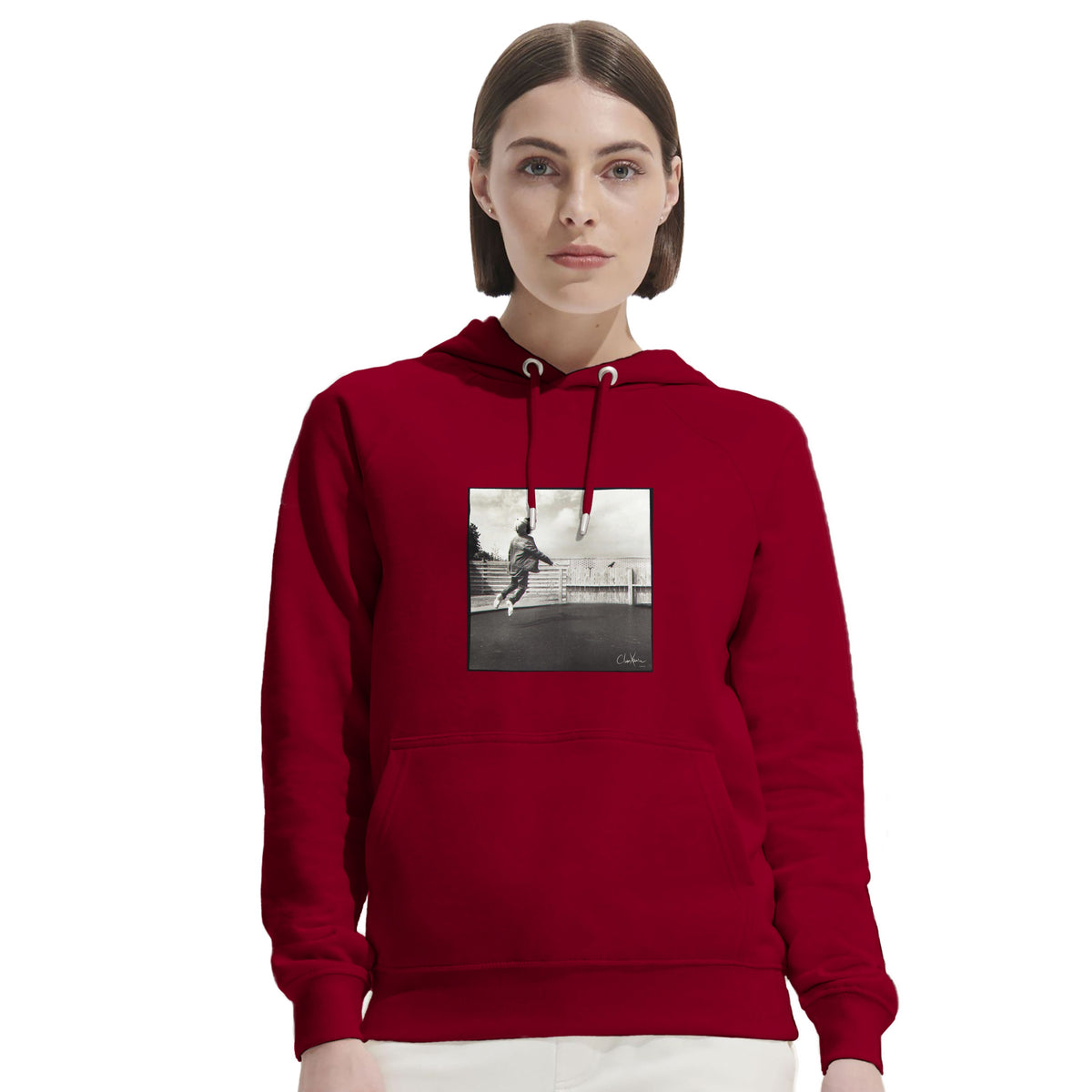 Transcendence - "Ready to Fly" Hoodie Burgundy 5