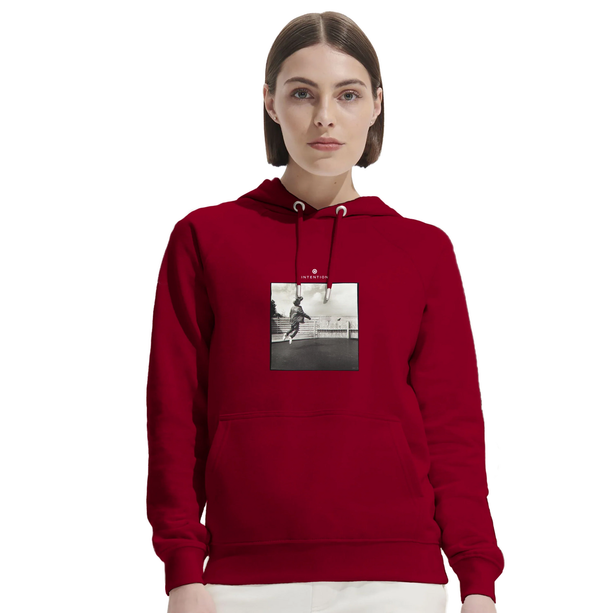 Transcendence - "Ready to Fly" Hoodie Burgundy 5