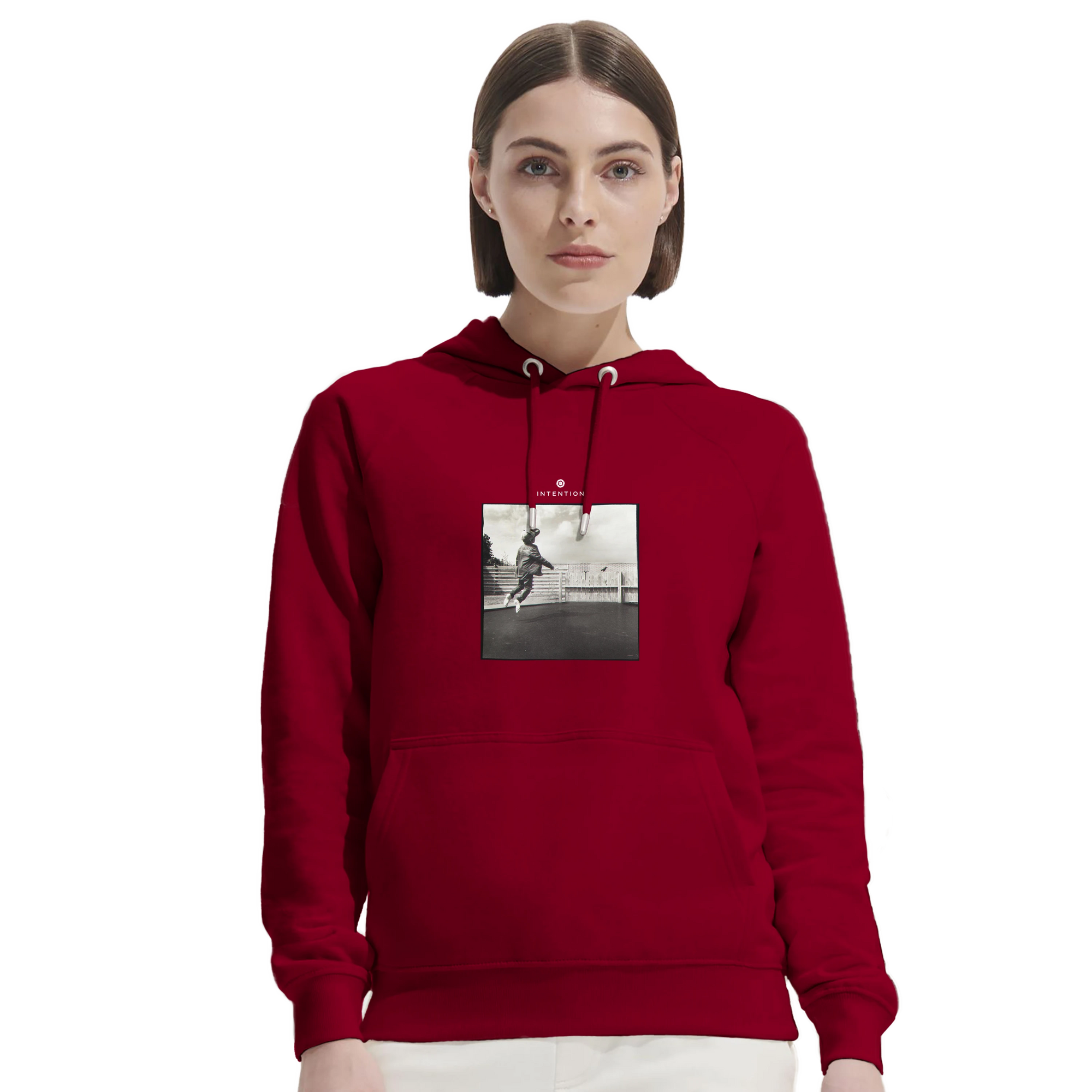 Transcendence - "Ready to Fly" Hoodie Burgundy 5
