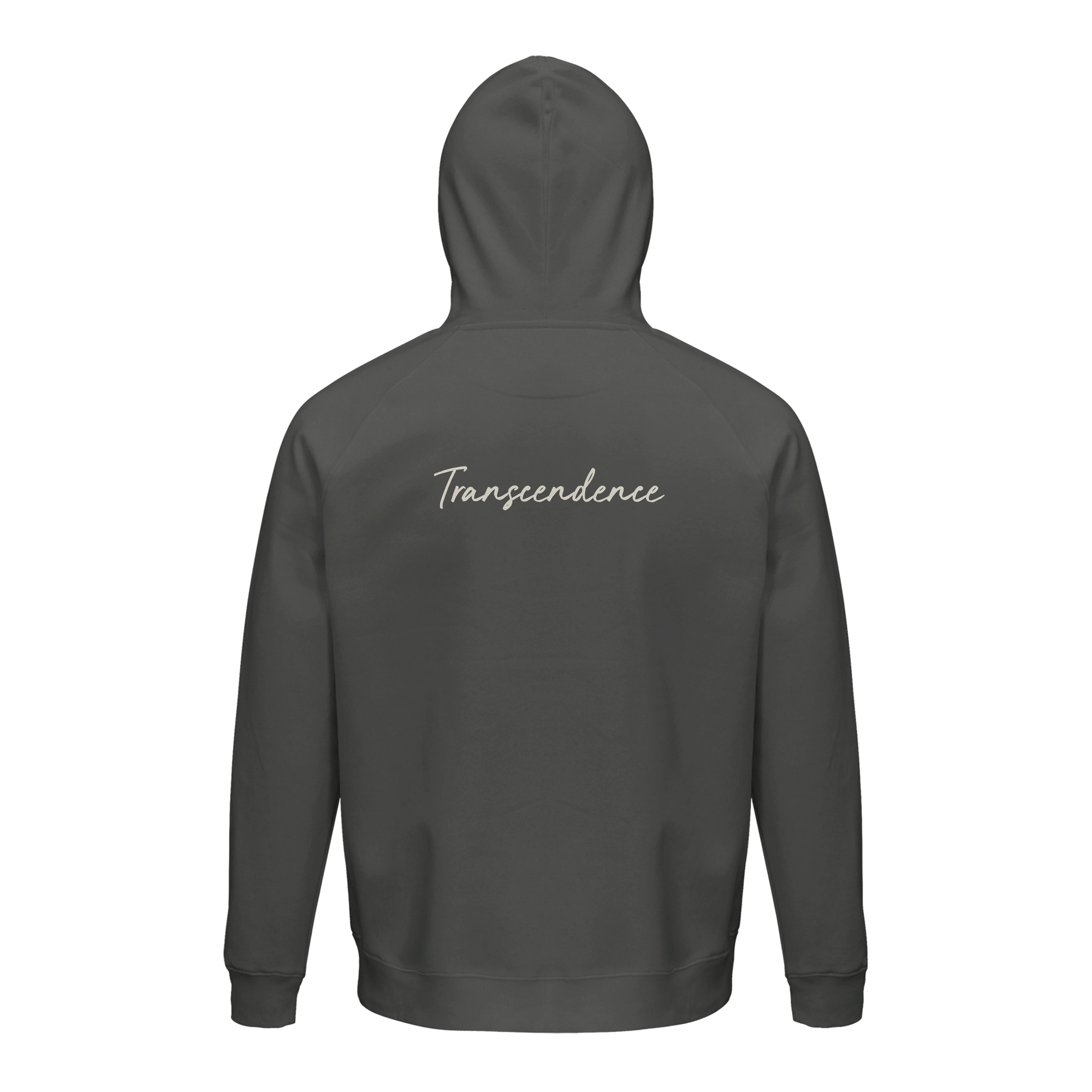 Transcendence - "Ready to Fly" Hoodie charcoal melange 2
