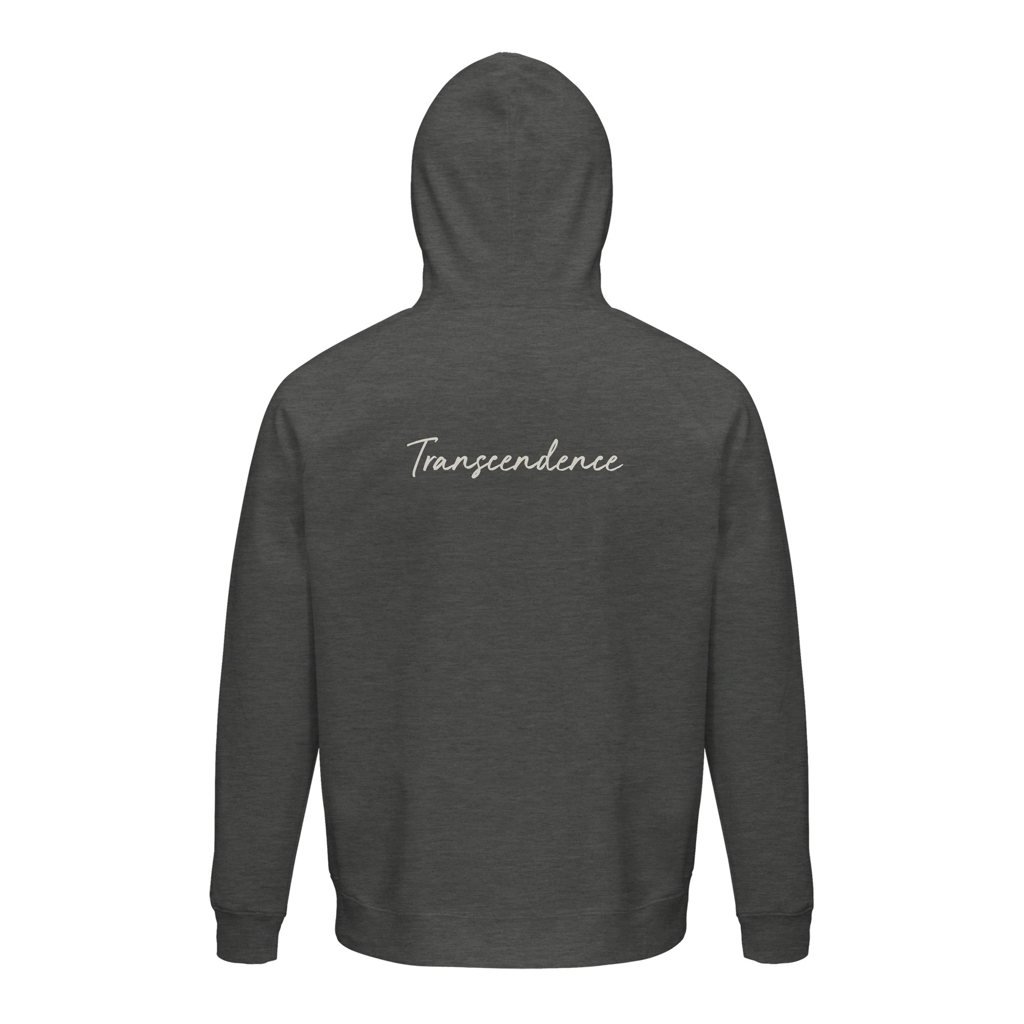Transcendence - "Ready to Fly" Hoodie Grey Melange 2