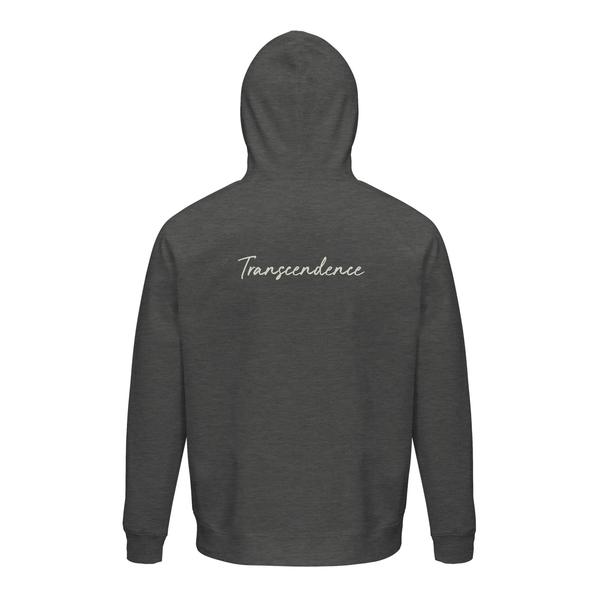 Transcendence - "Ready to Fly" Hoodie Grey Melange 2