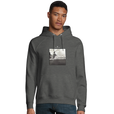 Transcendence - "Ready to Fly" Hoodie Grey Melange 3