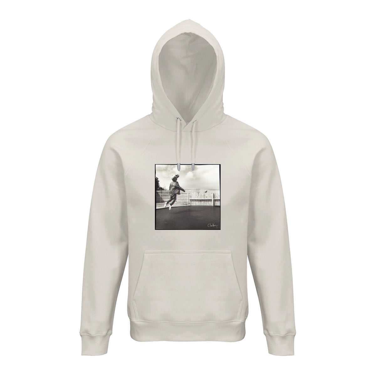 Transcendence - "Ready to Fly" Hoodie Off White 1