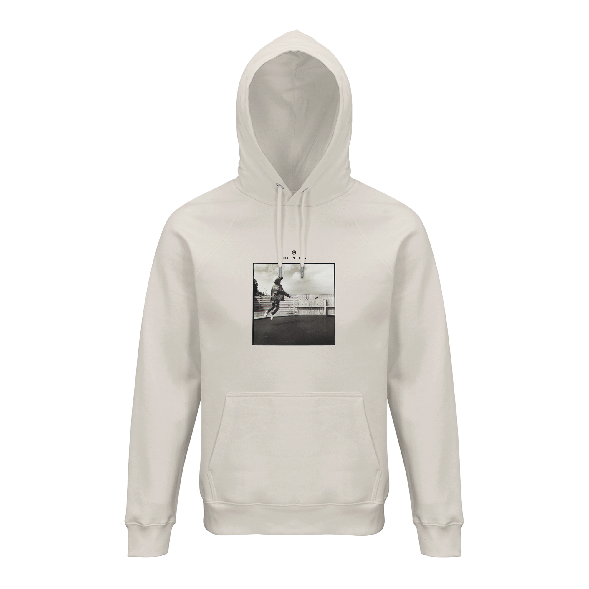 Transcendence - "Ready to Fly" Hoodie Off White 1