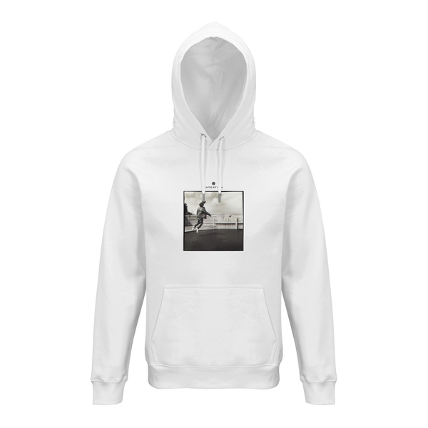 Transcendence - "Ready to Fly" Hoodie White 1