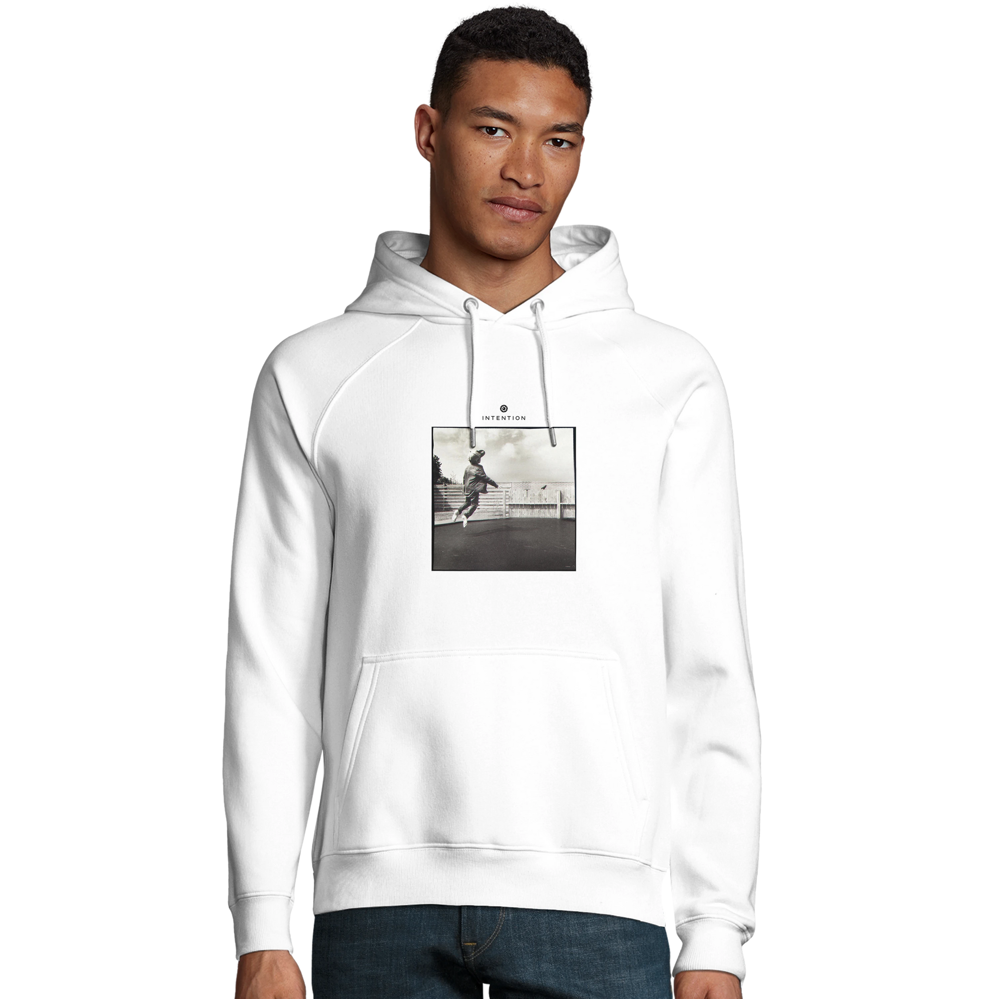 Transcendence - "Ready to Fly" Hoodie White 3