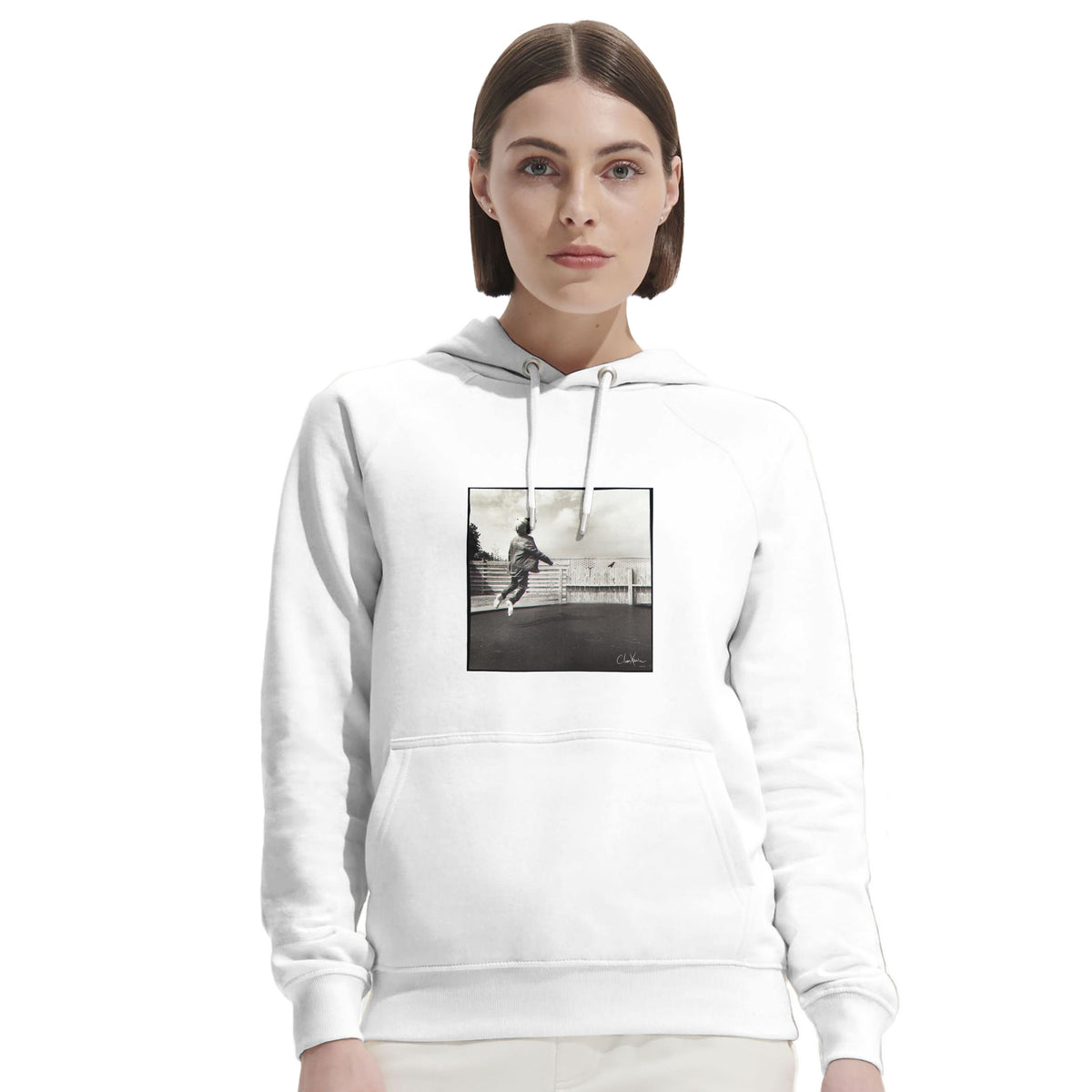 Transcendence - "Ready to Fly" Hoodie White 5