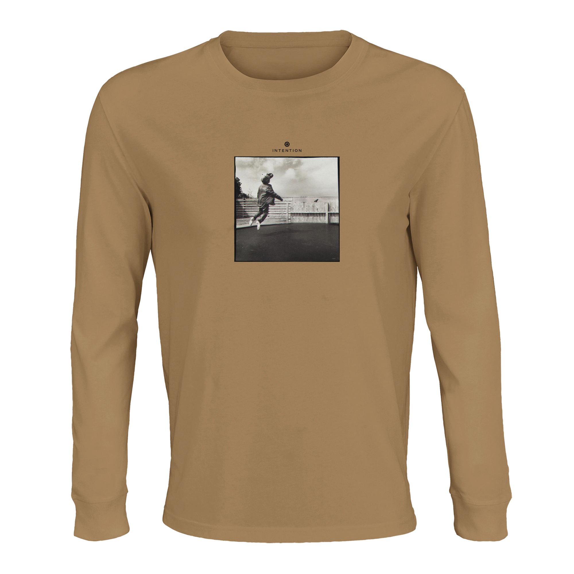 Transcendence - "Ready to Fly" Long sleeve dark beige 1