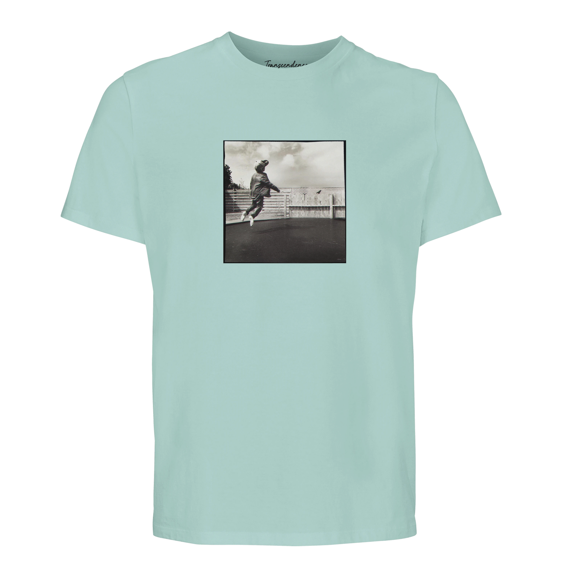 Transcendence - "Ready to Fly" T-shirt arctic blue 1