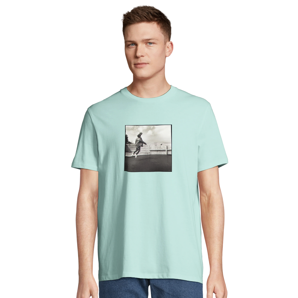 Transcendence - "Ready to Fly" T-shirt arctic blue 4