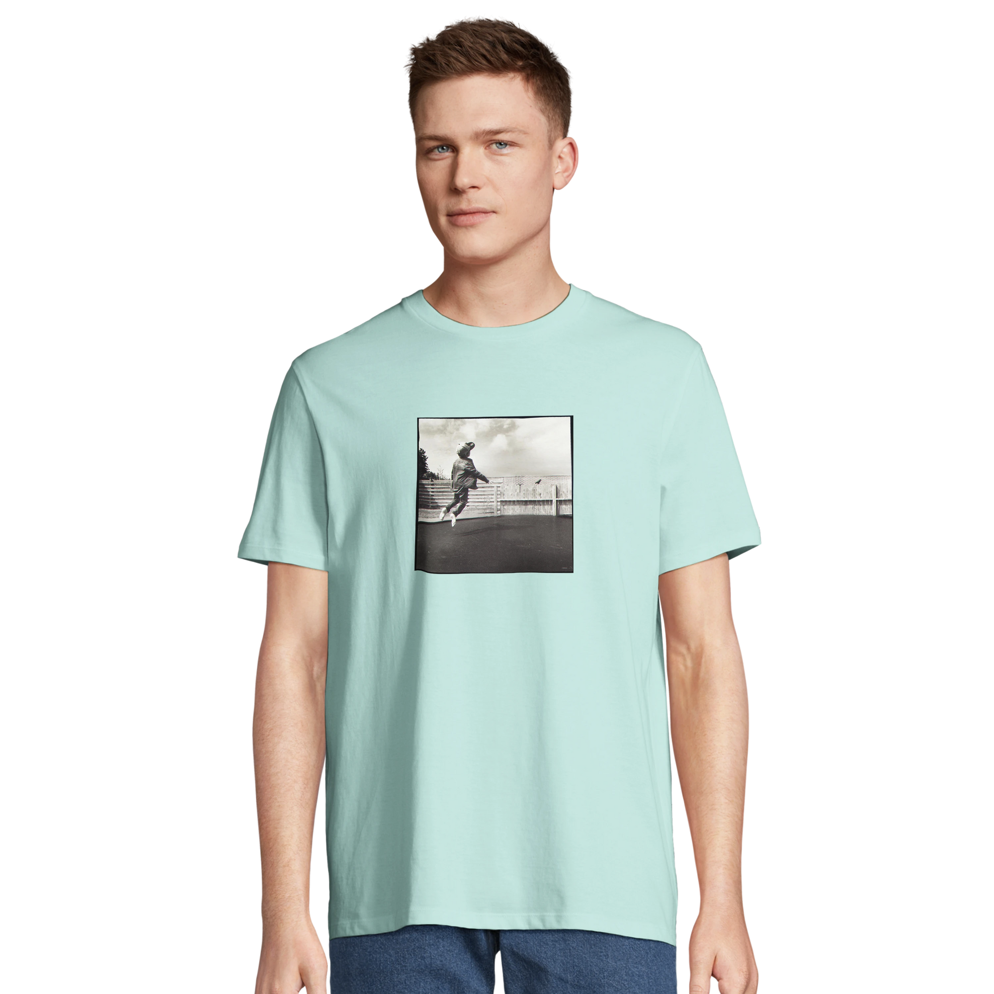 Transcendence - "Ready to Fly" T-shirt arctic blue 4