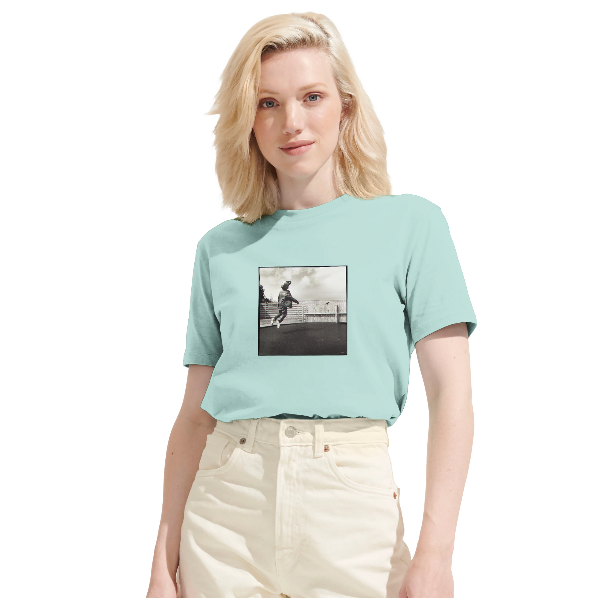 Transcendence - "Ready to Fly" T-shirt arctic blue 6