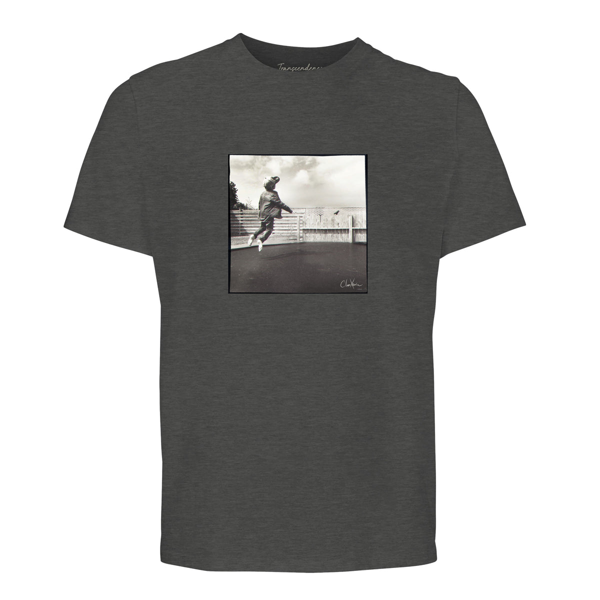 Transcendence - "Ready to Fly" T-shirt Grey Melange 1