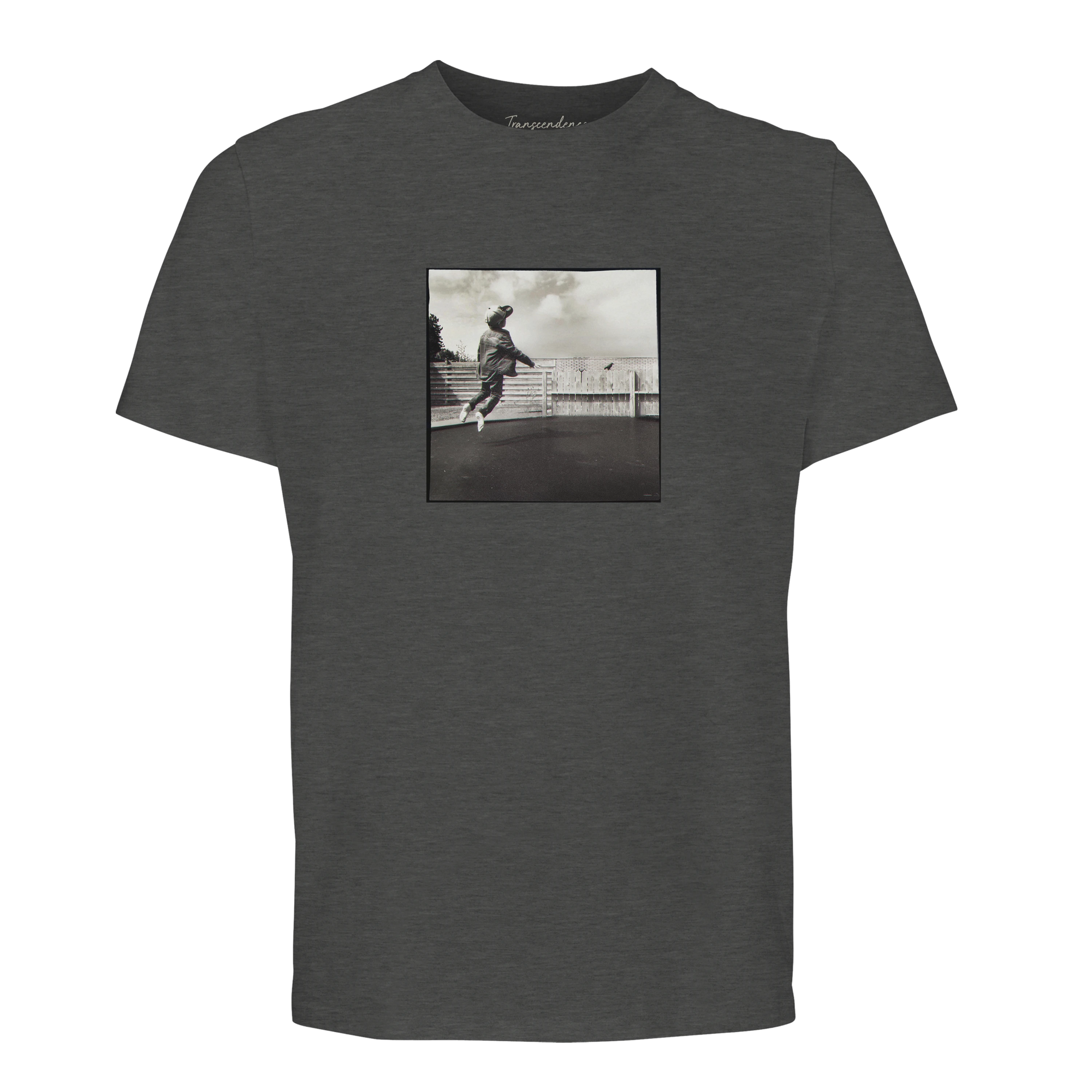 Transcendence - "Ready to Fly" T-shirt Grey Melange 1