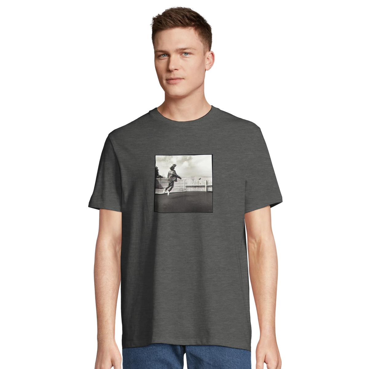 Transcendence - "Ready to Fly" T-shirt Grey Melange 4