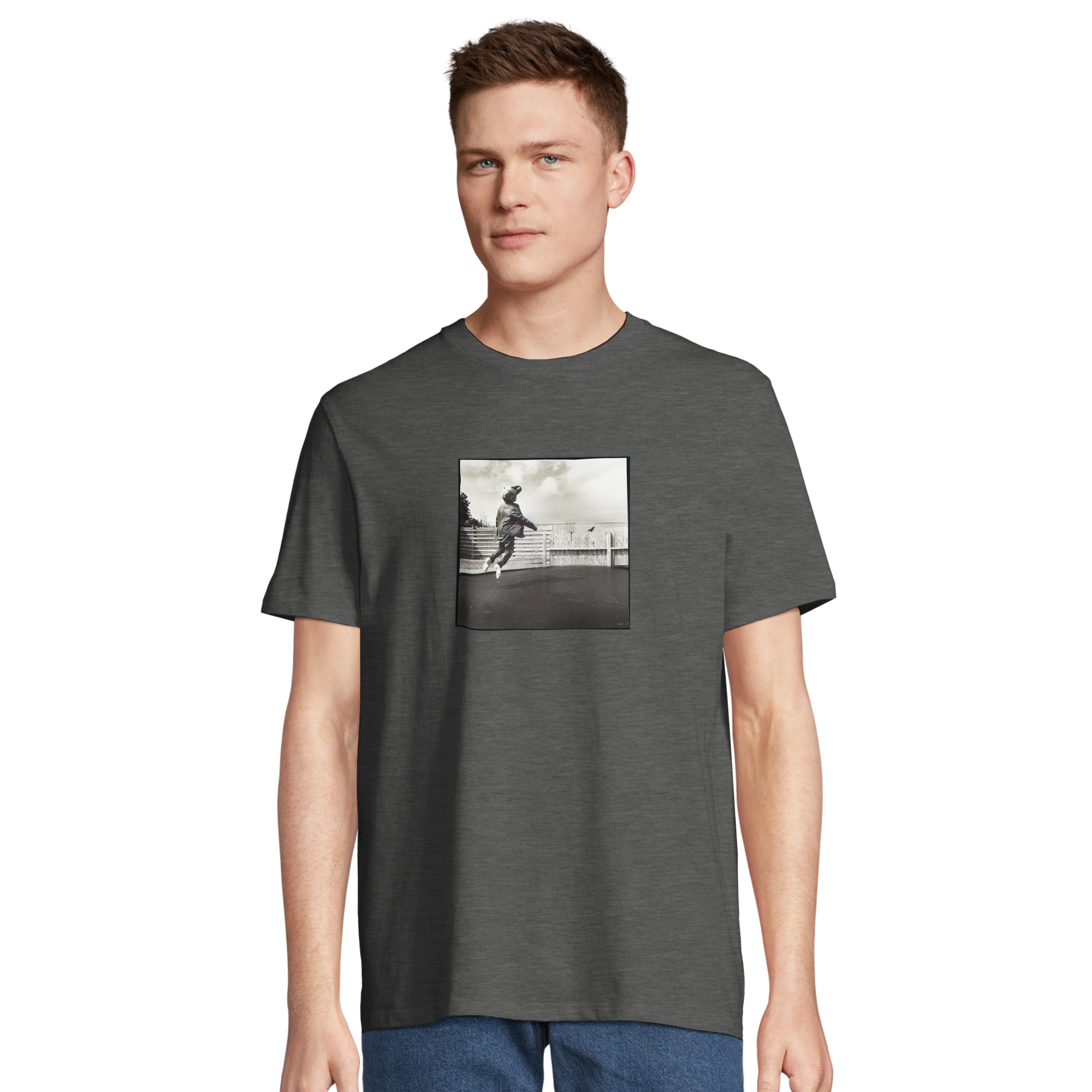 Transcendence - "Ready to Fly" T-shirt Grey Melange 4