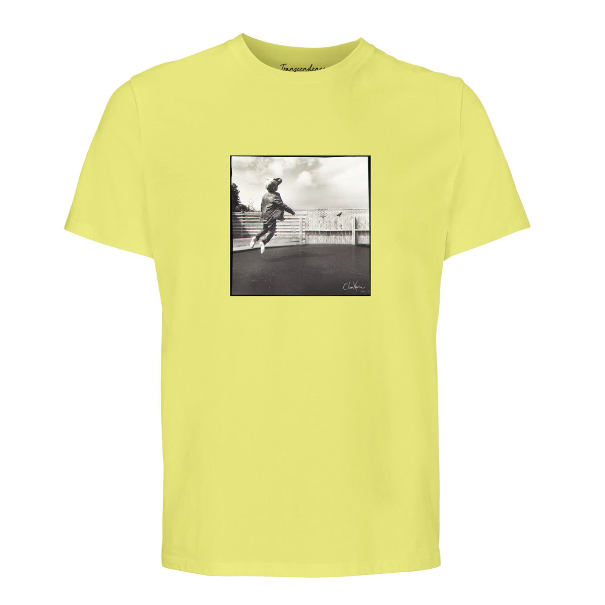 Transcendence - "Ready to Fly" T-shirt Light Yellow 1