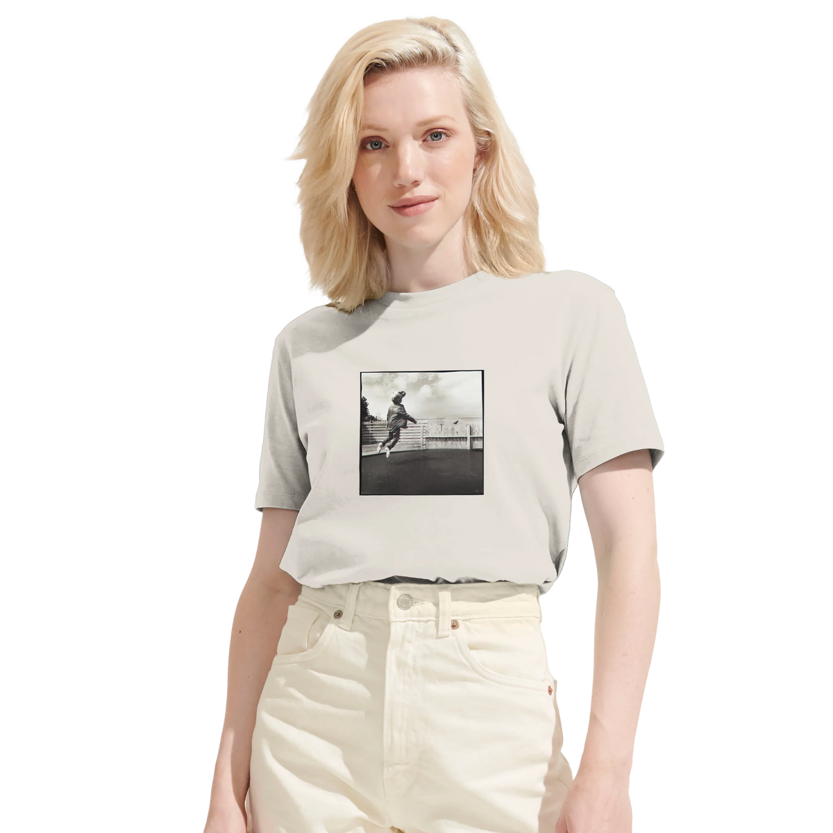 Transcendence - "Ready to Fly" T-shirt Off White 6