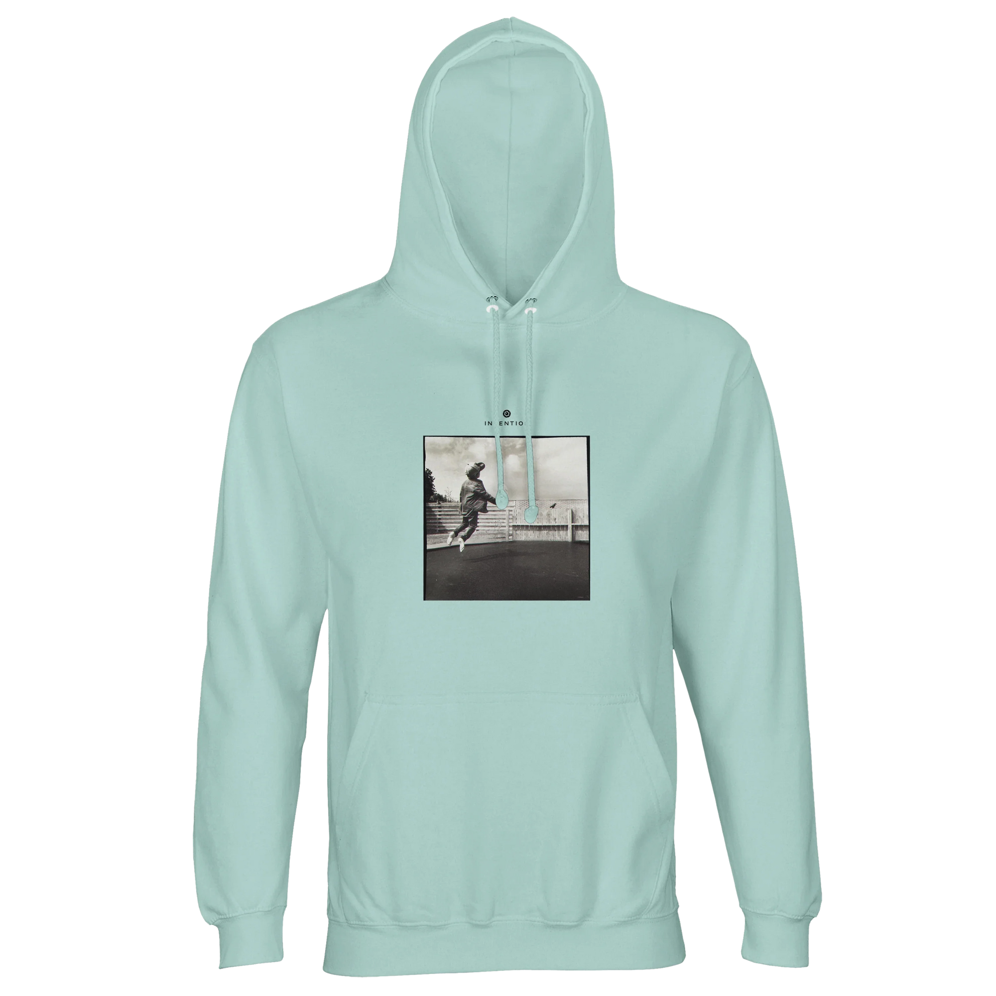 Transcendence - "Ready to Fly" Hoodie arctic blue 1