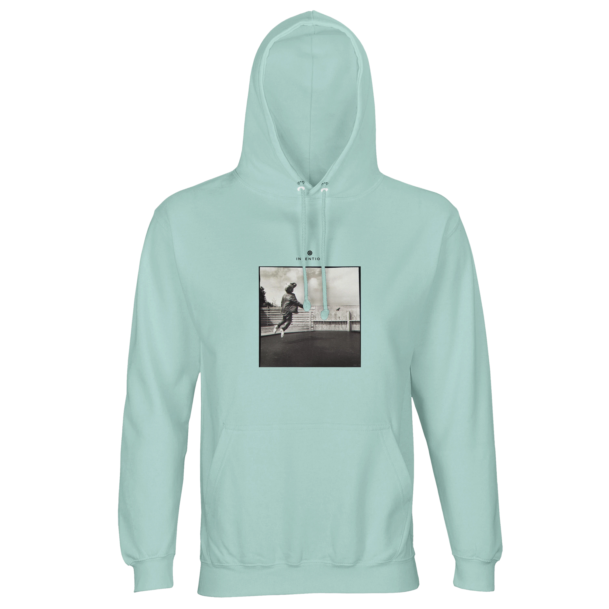 Transcendence - "Ready to Fly" Hoodie arctic blue 1