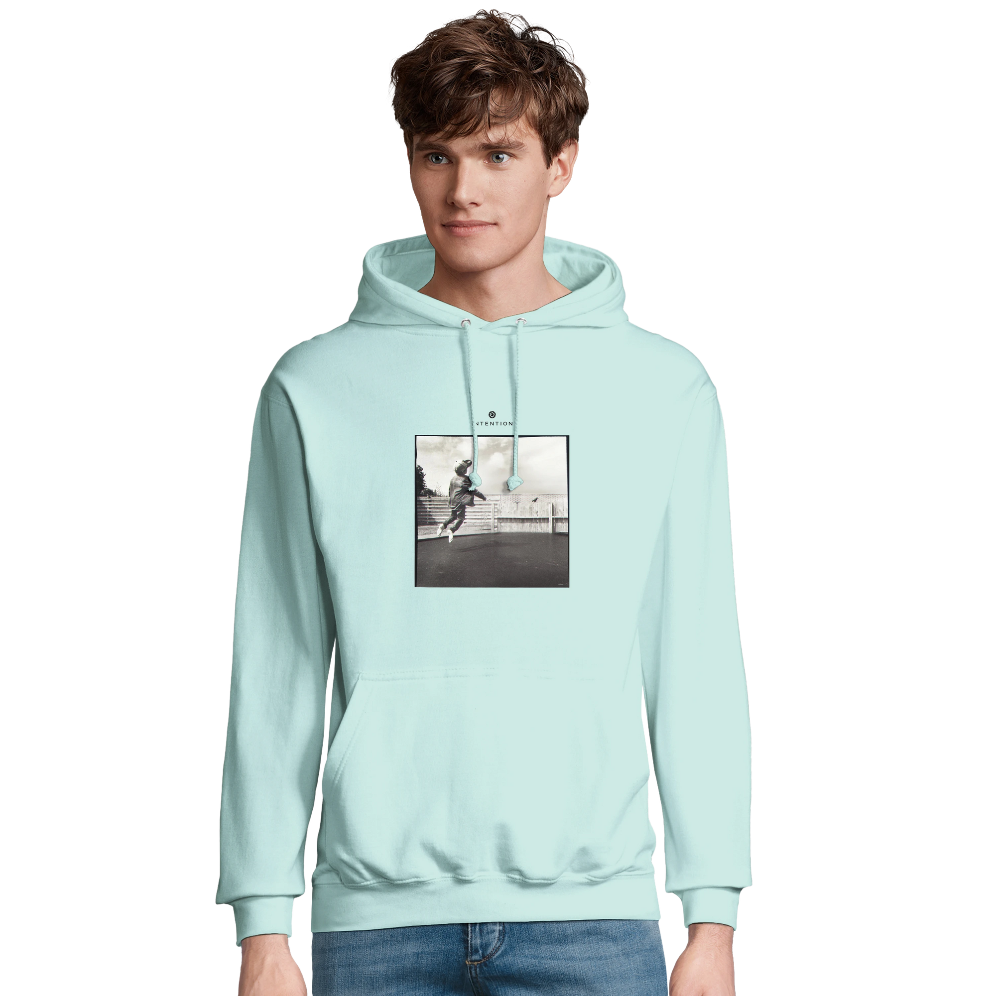 Transcendence - "Ready to Fly" Hoodie arctic blue 3