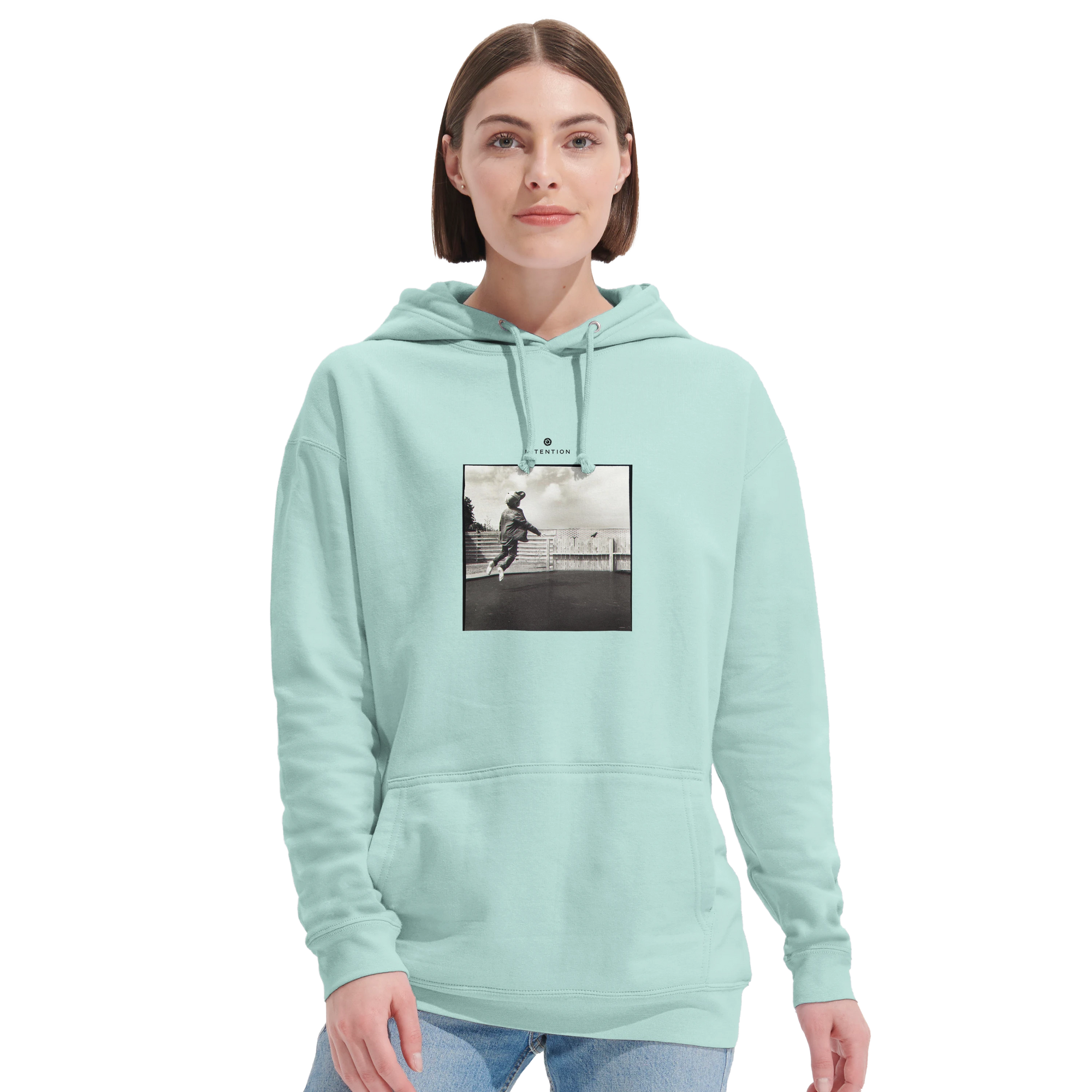 Transcendence - "Ready to Fly" Hoodie arctic blue 5