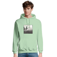 Transcendence - "Ready to Fly" Hoodie frozen green 3