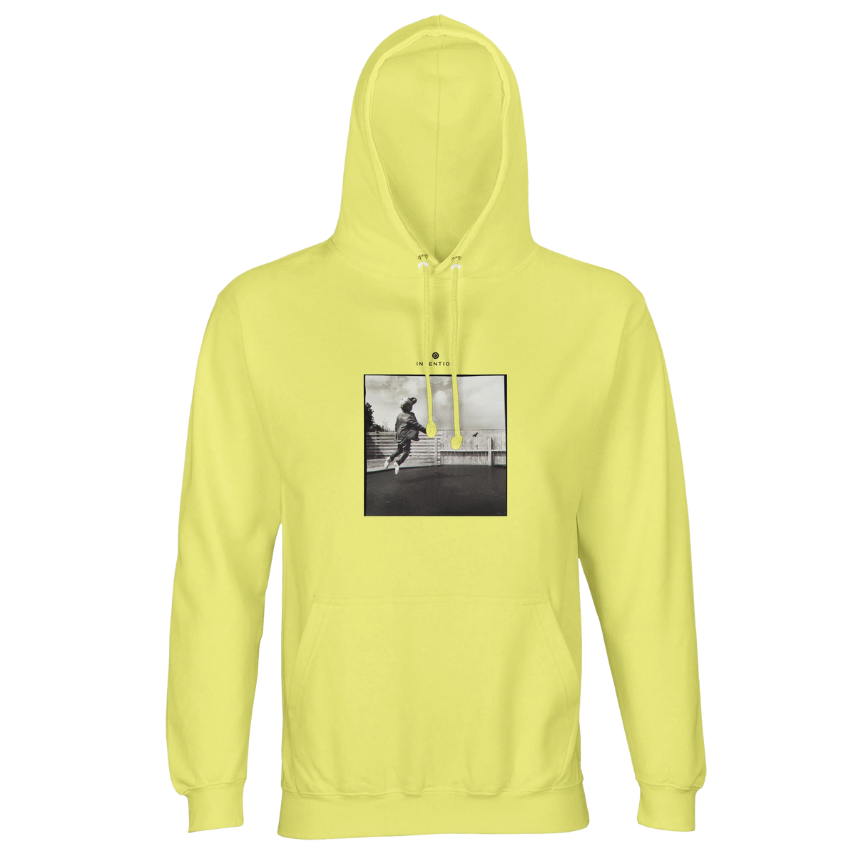 Transcendence - "Ready to Fly" Hoodie Light Yellow 1