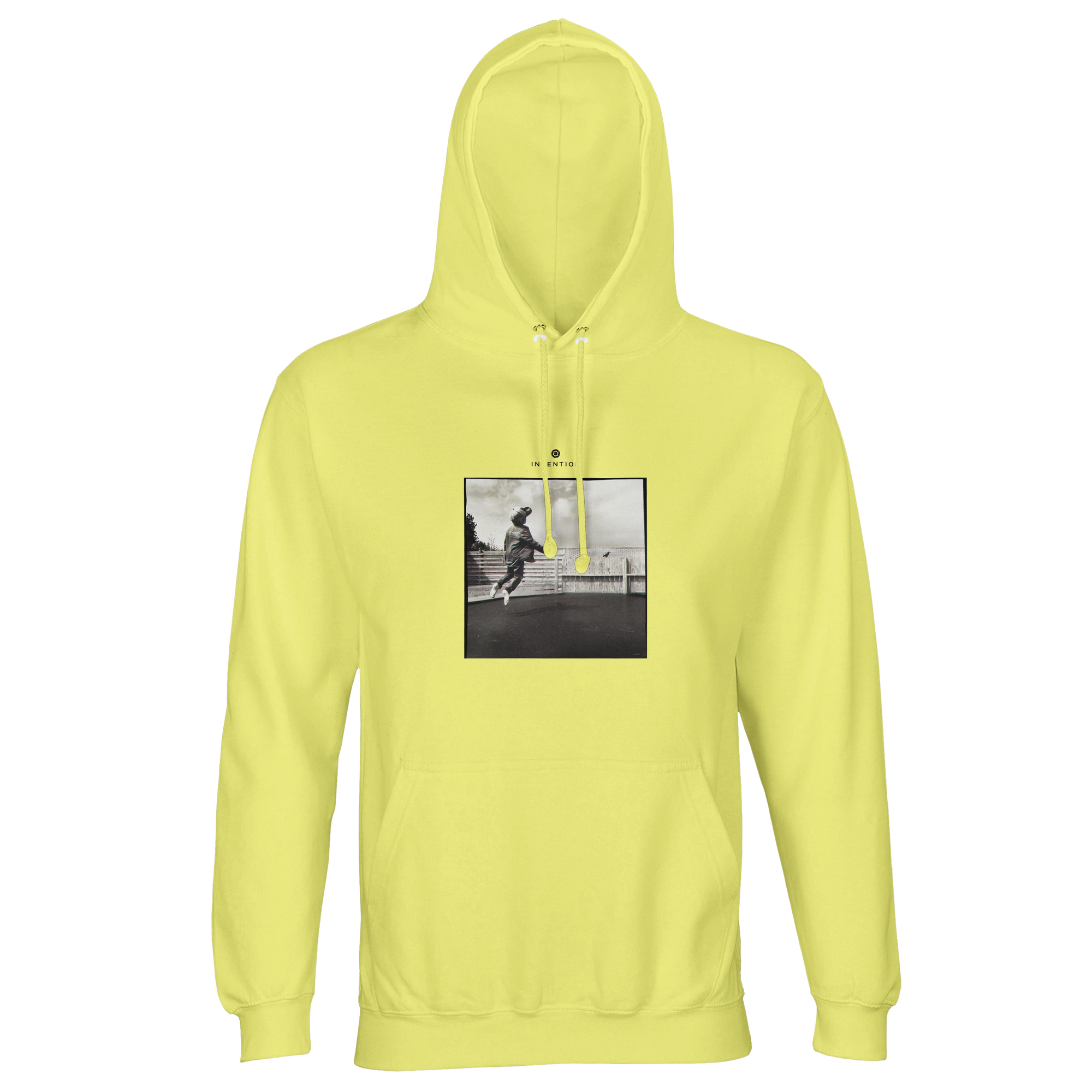 Transcendence - "Ready to Fly" Hoodie Light Yellow 1