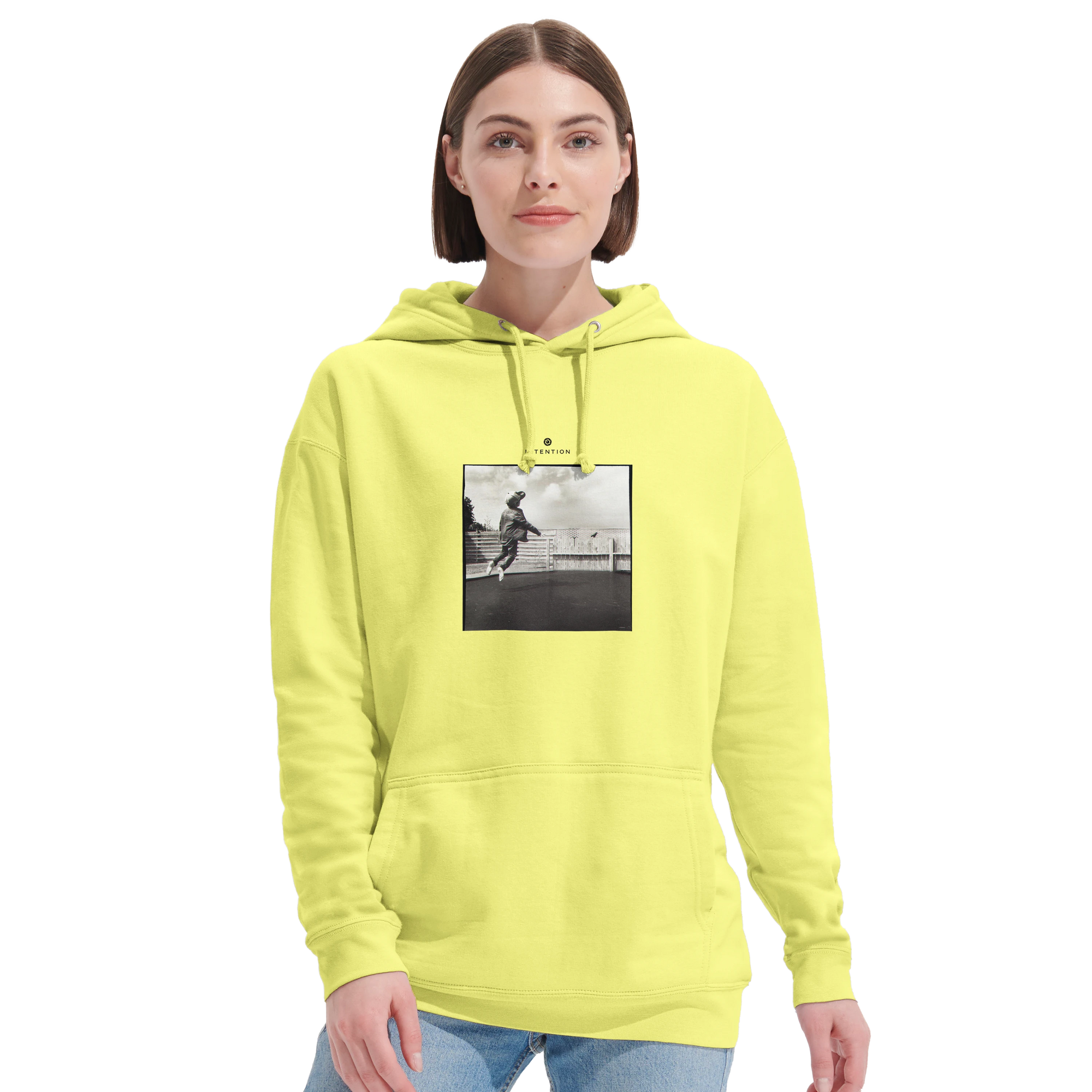 Transcendence - "Ready to Fly" Hoodie Light Yellow 5