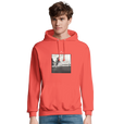 Transcendence - "Ready to Fly" Hoodie pop orange 3